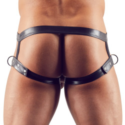 Svenjoyment Jockstrap Effet Harnais Noir